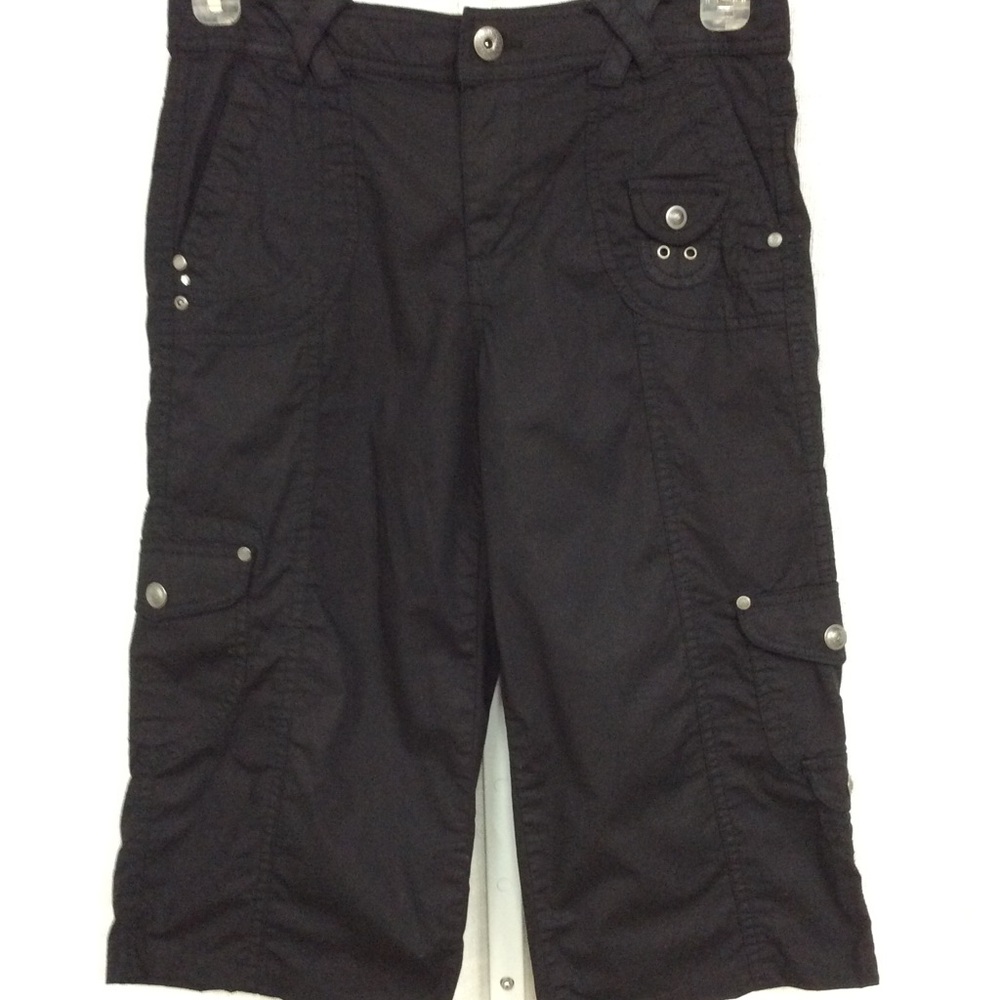 Covington Black Size 6 Capris With Pockets